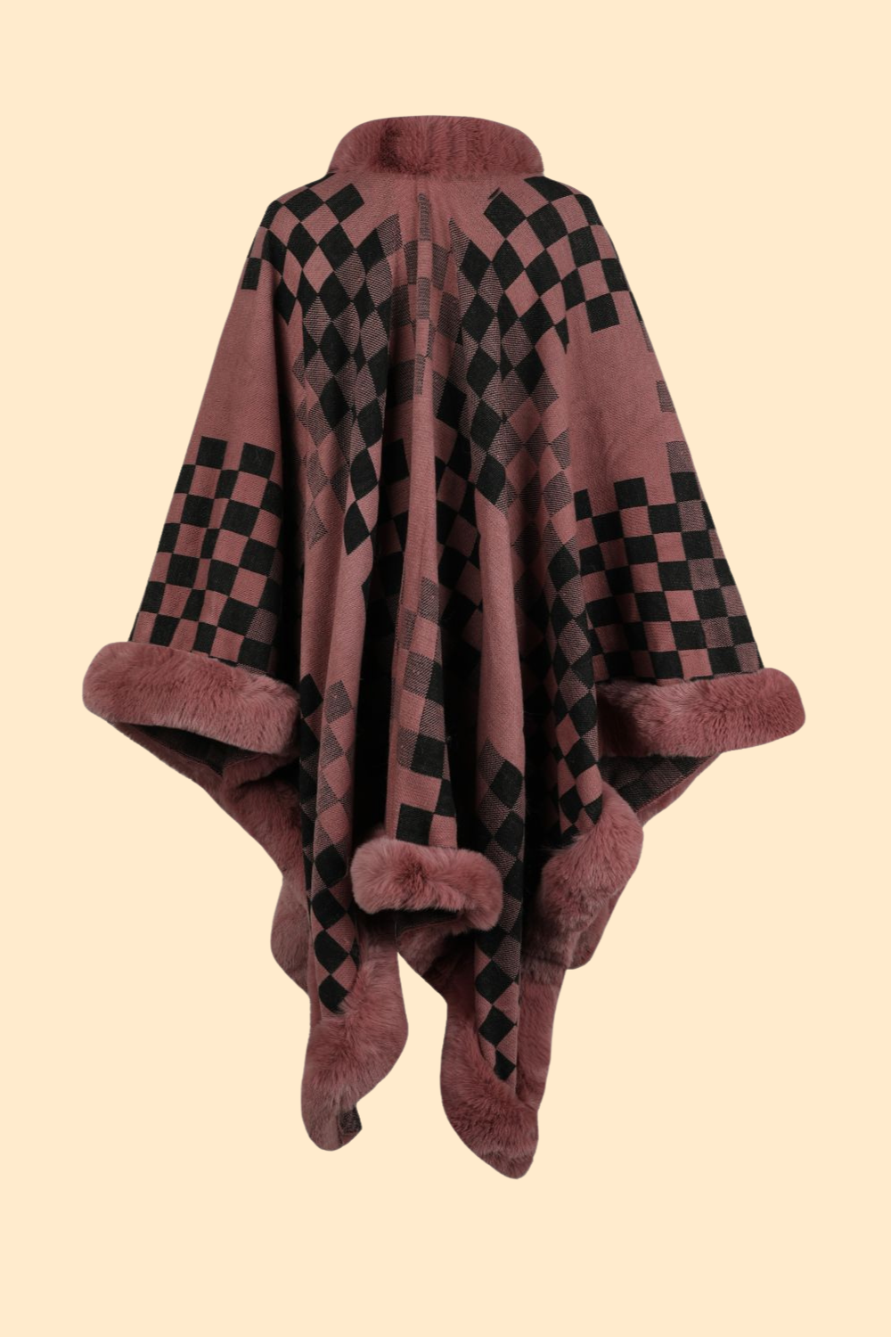 Comfortable poncho for chilly weather by Haute Kopal