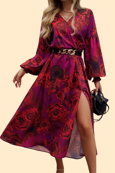 Show-stopping midi dress that turns heads