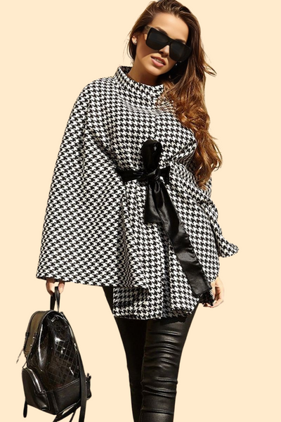 Tie waist trench coat by Haute Kopal