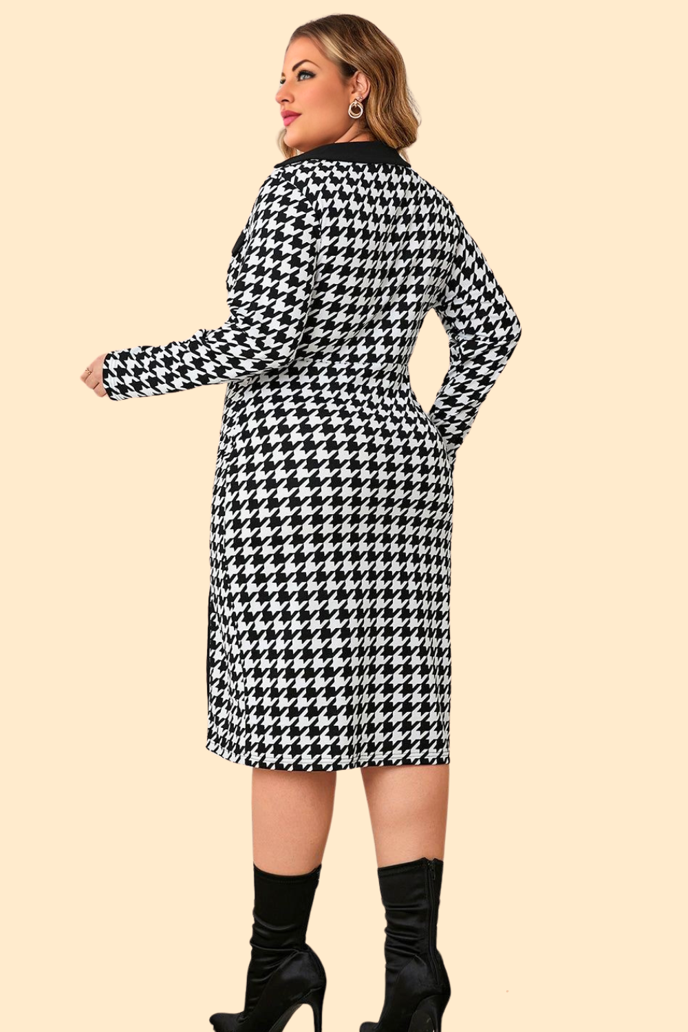 Empowering dress for plus-size individuals