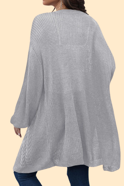 Long sleeve cardigan with a cozy design